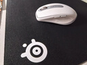 赛睿（SteelSeries）QcK Medium 游戏鼠标垫大号 鼠标垫游戏电竞 电竞fps顺滑鼠标垫 CSGO 无畏契约 M号 320*270*2mm 实拍图