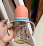 贝亲（Pigeon）PPSU双把手防胀气奶瓶330ml LL号奶嘴 马戏团 9月+ AA225 实拍图