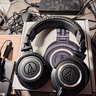 铁三角（Audio-technica）ATH-M50X BK 头戴式专业全封闭监听音乐HIFI耳机 黑色 实拍图