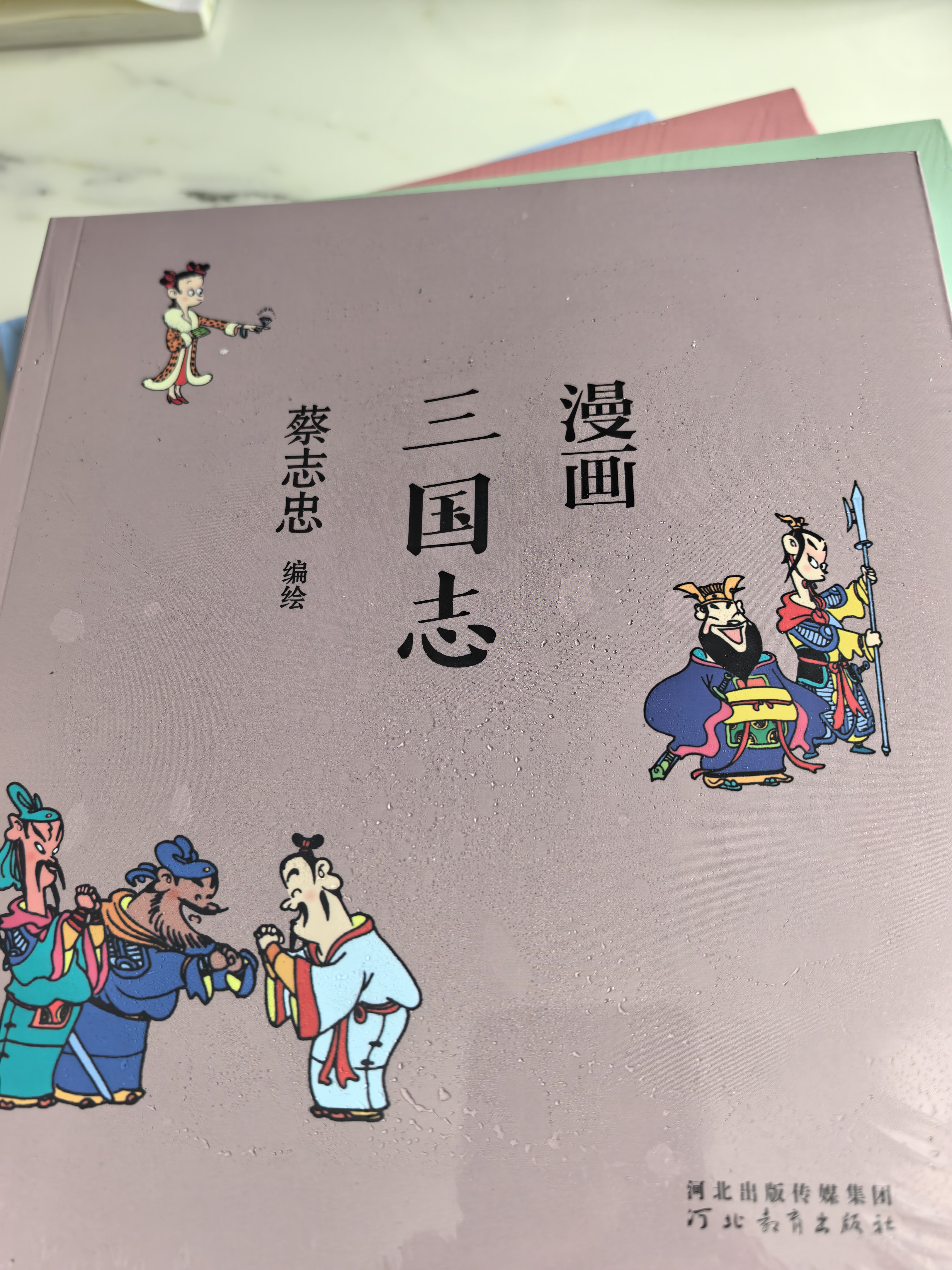 蔡志忠 漫画孝经 中华传统文化 传统文化文学经典智慧 少儿启蒙漫画故事 中小学生历史科普知识 通俗解读文化古籍 领略经典魅力 实拍图