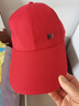 棒球帽鸭舌帽女帽子户外太阳帽遮阳休闲男士防晒加长夏季 M标红色 均码 56 实拍图