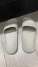 京东京造【糖果拖】拖鞋居家男士防滑轻便情侣防臭浴室拖凉拖水泥灰42-43 实拍图