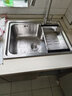 华帝（VATTI）普通厨房水槽S1大单槽拉丝304不锈钢洗菜盆洗碗盆一体成型含龙头 实拍图