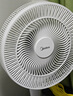 美的（Midea）【品质推荐】七叶轻音柔风电风扇/家用省电落地扇/台式电扇/广角摇头节能宿舍小型风扇 SAE35CA 实拍图