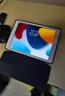 ALittleFlower适用ipad6/5保护套ipadair1/air2保护壳9.7英寸苹果平板电脑三折支架超薄全包防摔深蓝色 实拍图