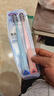 舒客46孔宽头软毛牙刷4支装抗敏护龈双螺旋刷丝深洁肖战同款新老随机 实拍图