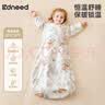 柯斯德尼（kidsneed）婴儿睡袋秋冬纯棉恒温双层宝宝睡袋婴幼儿睡衣儿童防踢被包腿M码 实拍图