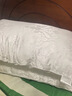 水星家纺枕头枕芯酒店枕头护颈枕头芯家用单个纯棉抗菌可水洗中枕48x74cm 实拍图