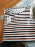 捡漏2026春秋新款妈妈装长袖圆领打底衫遮肚显瘦T恤女上衣潮 16181【咖黑条】上衣长袖 XL 建议110-125 实拍图