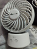 小熊（Bear）电风扇办公室桌面风扇小型迷你便携usb充电手持小风扇宿舍户外露营台式摇头电扇伴侣DFS-C05L5 实拍图