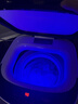 小鸭小黄鸭系列婴儿洗衣机烘干一体迷你高温煮洗全自动洗衣机宝宝儿童专用小型儿童带烘干 5.6KG白【蓝光升级+10大程序】10年保修 波轮 【全自动洗脱一体】 实拍图