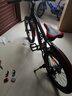 凤凰（Phoenix）儿童自行车山地车男女学生脚踏车6-15岁童车 霸道 黑红色 20寸 实拍图