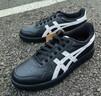 亚瑟士ASICS板鞋男鞋女鞋休闲鞋百搭舒适透气复古时尚运动鞋 JAPAN S 黑色/白色 43.5 实拍图