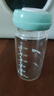 可瑞儿（MyCarol）玻璃储奶瓶宽口径婴儿奶瓶母乳保鲜存奶180ml*2个装 CN-P01 实拍图
