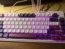 珂芝（KZZI）K75V2三模客制化机械键盘无线蓝牙电竞游戏静音轴体办公82键RGB背光PBT键帽Gasket弥豆紫樱粉轴V3 实拍图