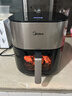 美的（Midea）小炎烤空气炸锅蒸烤一体上下双热源免翻面 多功能家用实用大容量6L 智能可视金属内腔烤箱KZC6054 实拍图