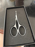 张小泉圆头鼻毛剪刀不锈钢鼻毛剪小剪子男士修剪鼻毛高端礼盒装H400161 实拍图
