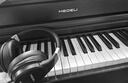 美得理（MEDELI）UP405黑色电钢琴 88键逐键配重 重锤键盘电子钢琴象牙纹理键面 实拍图