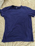 京东京造10A抗菌t恤男短袖t恤春季男女白小T休闲内搭打底衫藏青3XL 实拍图