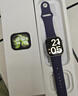 Apple/苹果 Watch S11 智能手表GPS款42毫米银色铝金属表壳雾紫色运动型表带S/M MEUT4CH/B 实拍图