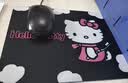 【办公标配】鼠标垫少女心凯蒂猫桌垫Hello kitty小号笔记本办公桌通用数码键盘垫 【福利款 随机发】 260*210*2mm（无锁边） 实拍图