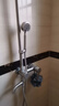 JOCBO【德国】304不锈钢增压花洒通用接口高压单头花洒头手持淋浴花洒 不锈钢【三档过滤】单花洒 实拍图