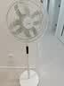 美的（Midea）【幸运草安睡1S】一级能效直流变频声控电风扇家用遥控卧室静音落地扇台式桌面抗菌大风力转页扇 实拍图