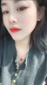 莞晗999足银四叶草项链女玫瑰金锁骨链玛瑙吊坠情人节生日礼物送女友 玫瑰金（红玛瑙）+首饰礼盒 实拍图