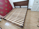 京东京造家居京兮实木床 FAS级橡木环保水性漆工艺 双人床胡桃色1.8×2米 实拍图