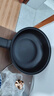 牧利派电炒锅炒菜电煮锅电火锅多功能家用电热锅多用途锅不粘锅一锅多用蒸煮煎炒一体锅小家电料理锅插电 雅黑色-电炒锅不粘锅 带木铲【配加长电线】 特厚款3.5升 机械款-无蒸笼 1-3人 实拍图