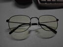 米家小米防蓝光眼镜 平光无度数防辐射眼镜手机电脑男女黑色 实拍图
