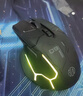 英菲克（INPHIC）PG9有线游戏鼠标 电竞宏 右手通用型 rgb吃鸡/lol/csgo台式笔记本通用 12800DPI 黑 实拍图