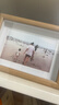 金隆兴7寸相框摆台原木色木质空框画框装裱挂墙结婚宝宝全家福照片墙 实拍图