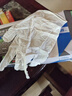 英科医疗（INTCO）一次性手套100只L码白色食品级丁腈耐用厨房清洁劳保家务洗碗手套 实拍图