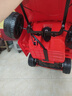 米蚁（MiYi）【1.15米加长版】儿童电动车四轮汽车可坐人遥控小孩宝宝玩具童车 双驱红+大电瓶+手机遥控+软皮座 实拍图