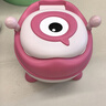 世纪宝贝（babyhood）大眼仔座便器 儿童小马桶坐便器 男女宝宝便携小便盆 PU软垫107粉 实拍图
