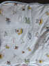十月结晶婴儿抱被春秋棉襁褓宝宝产房包被四季通用薄夹棉 夏日海岸90*90 实拍图