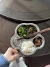 licheers儿童餐盘3-6岁宝宝餐具幼儿园吃饭不锈钢分格餐盘婴儿辅食餐具 实拍图