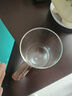 TEAHUE茶杯玻璃水杯家用套装凉水泡绿茶杯子加厚耐高温杯具家庭待客整套 实拍图