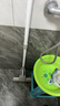 妙洁胶棉拖把27cm杆长122共1头滚轮式懒人家用一拖净免手洗海绵吸水 实拍图