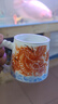 京东京造 茶杯 茶具茶水分离杯茶杯陶瓷礼盒 描金玲珑龙腾茶水分离杯450ML 实拍图