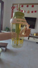 【京东物流】水杯冰霸吸管杯高颜值学生茶水分离大容量杯子 肚肚杯1个-浅绿色 实拍图