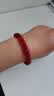 石玥珠宝收藏级8mm红玛瑙手串本命年转运珠水晶玛瑙手链男女士款 实拍图