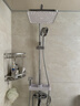 京东京造 多功能淋浴花洒套装一体全铜大顶喷淋浴器手持增压 实拍图