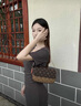 viney品牌包包女包新款链条包轻奢斜挎包老婆生日520送女朋友礼物 【咖色】情人节实用高级感高级感单肩包 时尚百搭休闲小众洋气小包 实拍图