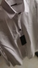 杉杉男童衬衫长袖儿童白色衬衣女大童春夏小学生校服演出服 白色 160 实拍图