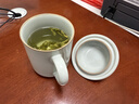 雅瓷汝窑茶杯陶瓷泡茶杯老板杯带盖大号男士办公杯会议杯 汝窑会议杯460ml1只 实拍图