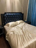 进出口重磅真丝四件套100桑蚕丝床单高级感被套双面丝绸床上用品4 香槟金【顺丰速发+会员礼盒】 1.5m 床单款 四件套-被套200*230cm 实拍图