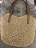 星昔草编包包女包海边度假沙滩编织包大容量休闲单肩包托特包送女友 镂空草编包米白色 实拍图