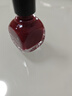 Sweet Color无味环保指甲油免烤快干醉酒红12ml酒红色车厘子红不可撕健康礼物 实拍图